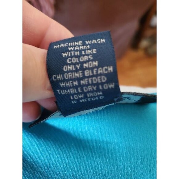 Artscapes Women's Two Piece Tank Blouse Shirt Set XS Polyester & Rayon Colorful - Picture 4 of 11